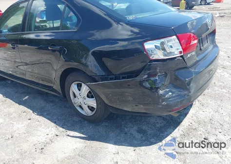 2014 Volkswagen Jetta 2.0L S из США, поврежденный, VIN 3VW2K7AJ6EM375542